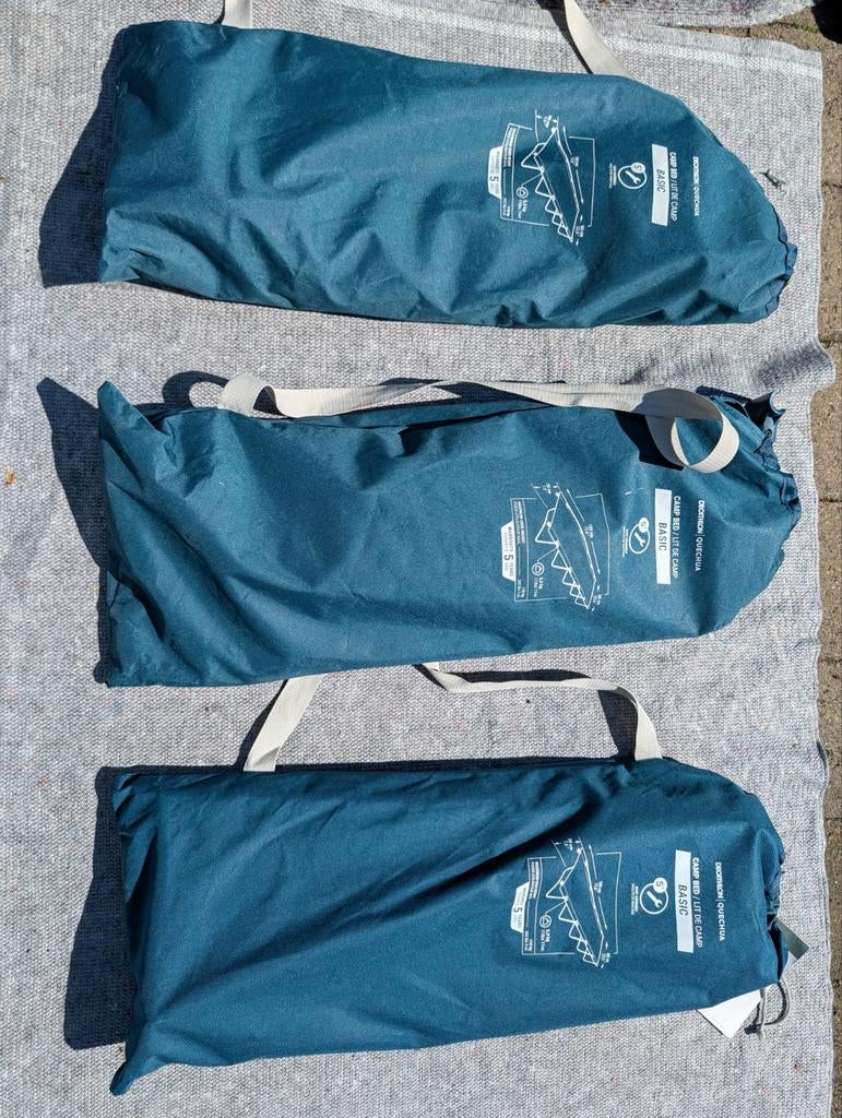 3x Decathlon Quechua Campingbedden - Zo goed als nieuw, Ophalen of Verzenden, Zo goed als nieuw