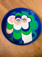 Dienblad Simel Vich Spain – jaren 70 pop art, Ophalen of Verzenden, Rond, Metaal