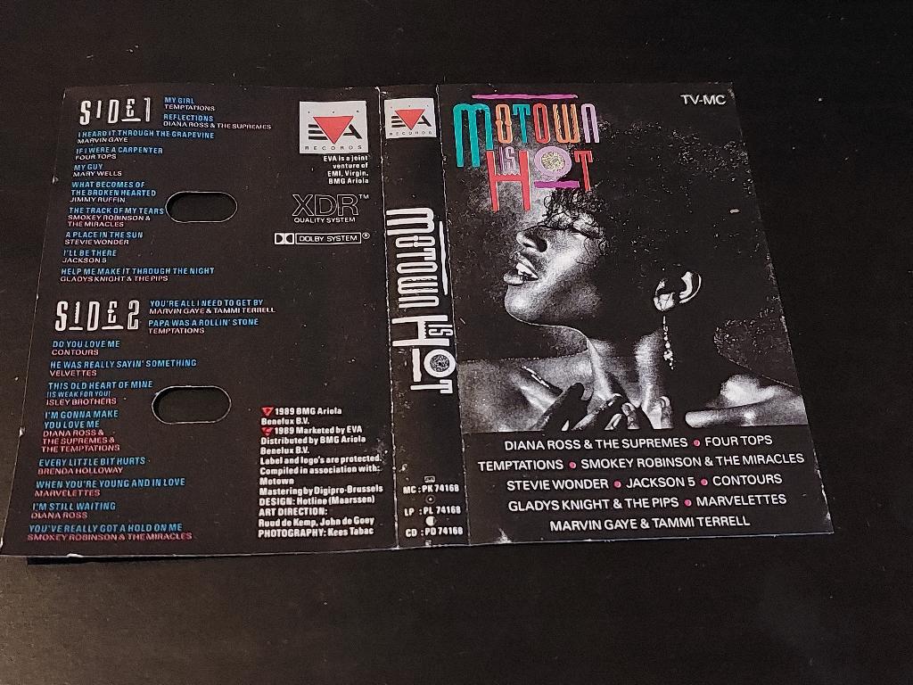 MOTOWN IS HOT (MC), Cd's en Dvd's, Cassettebandjes, 1 bandje, Ophalen of Verzenden, Zo goed als nieuw, Origineel