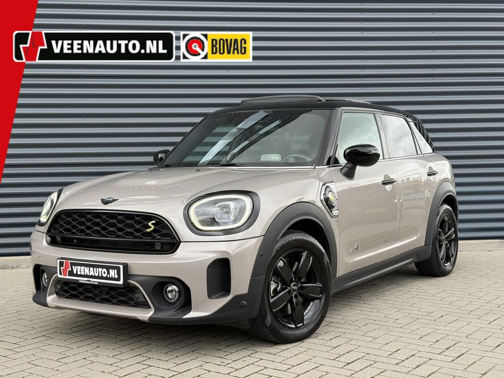 MINI Countryman 2.0 Cooper SE ALL4 Leder/Apple/Camera, Auto's, Automaat, Gebruikt, Zwart, Countryman