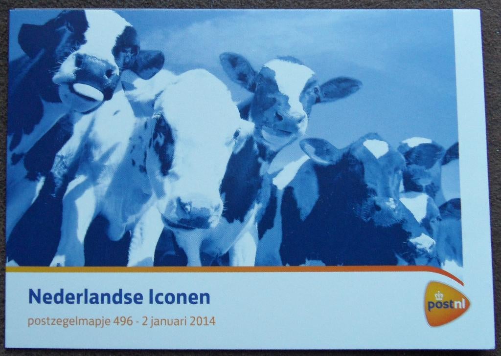 Postzegelmapje 496 – Nederlands Iconen, Postzegels en Munten, Postzegels | Nederland, Verzenden, Postfris