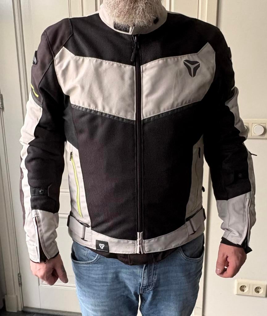 SECA motorjas, Motoren, Kleding | Motorkleding, Ophalen of Verzenden, Tweedehands, Heren, Jas | textiel