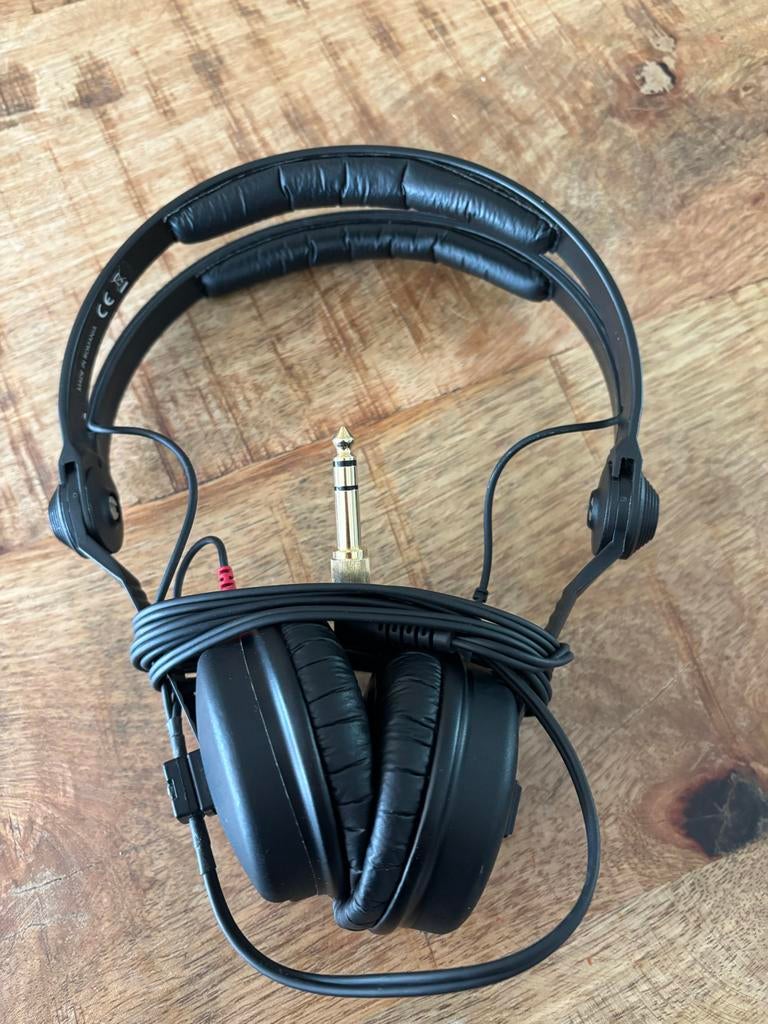 Sennheiser HD 25 (70Ω) Professionele DJ Koptelefoon, Ophalen of Verzenden, Zo goed als nieuw, Op oor (supra aural), Sennheiser
