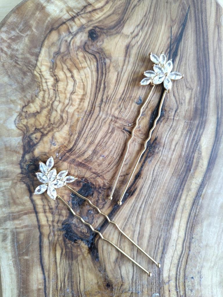 Haarspelden set gala bruiloft kapsel OPHALEN, Ophalen, Zo goed als nieuw, Overige materialen, Overige merken