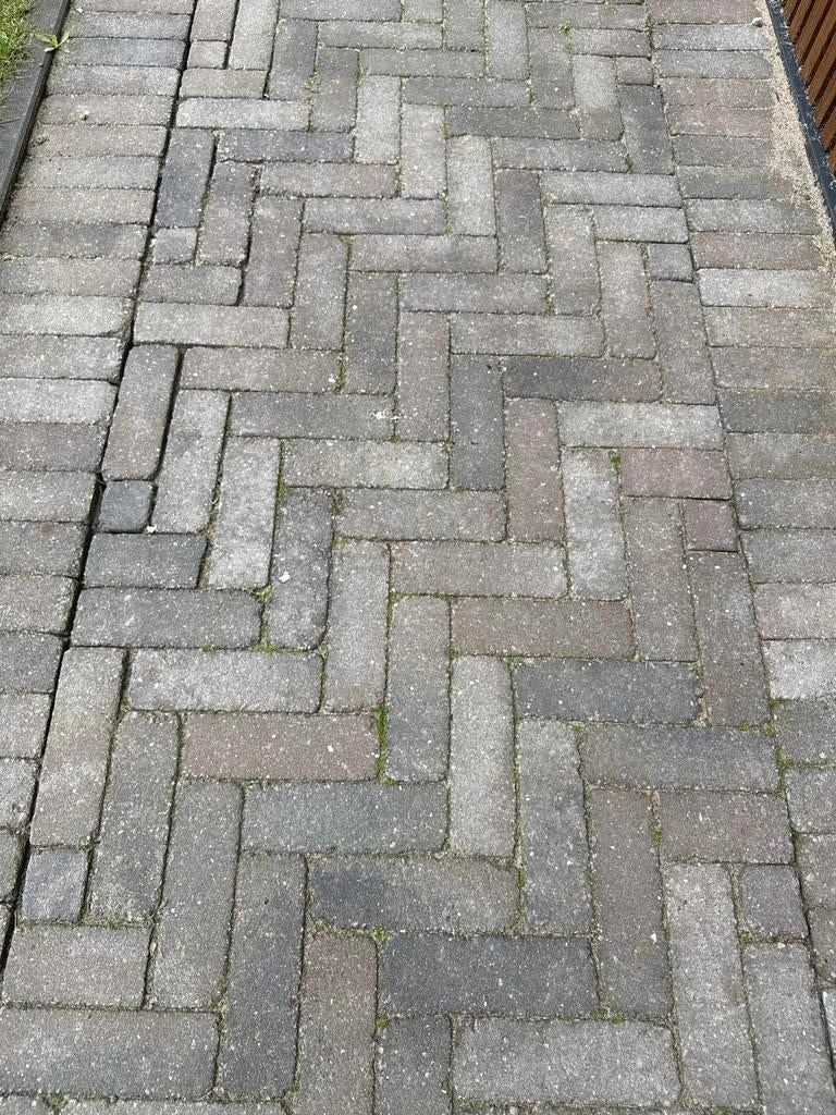 2 a 3 m2 straatklinkers,, Tuin en Terras, Tegels en Klinkers, Ophalen, Gebruikt, Klinkers, Minder dan 5 m²