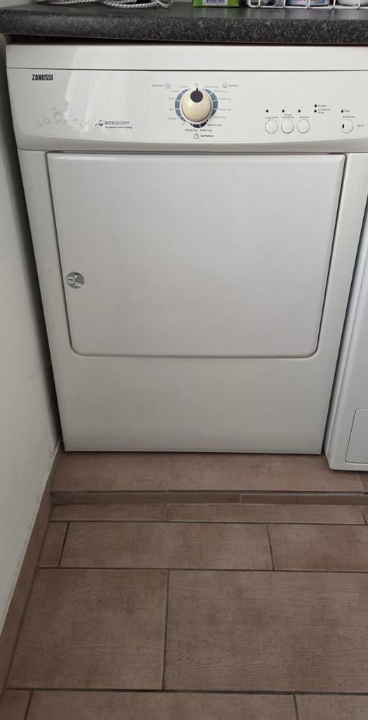 Zanussi luchtafvoer droger 7 kg - Zo goed als nieuw, Witgoed en Apparatuur, Wasdrogers, Ophalen, 6 tot 8 kg, Luchtafvoer, Zo goed als nieuw