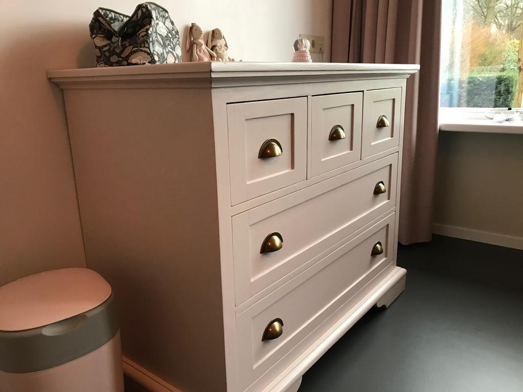 Commode magnolia rosé, Ophalen, Gebruikt, Kast, 50 tot 70 cm