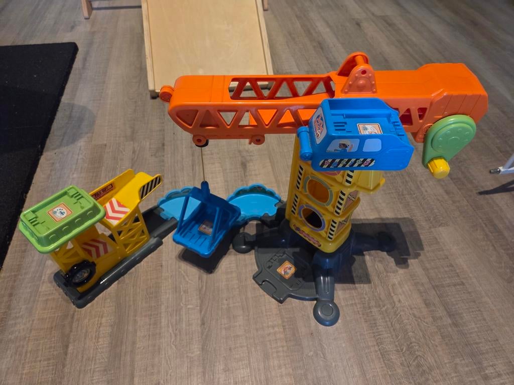 Hijskraan + toet toet auto's, Ophalen, Gebruikt