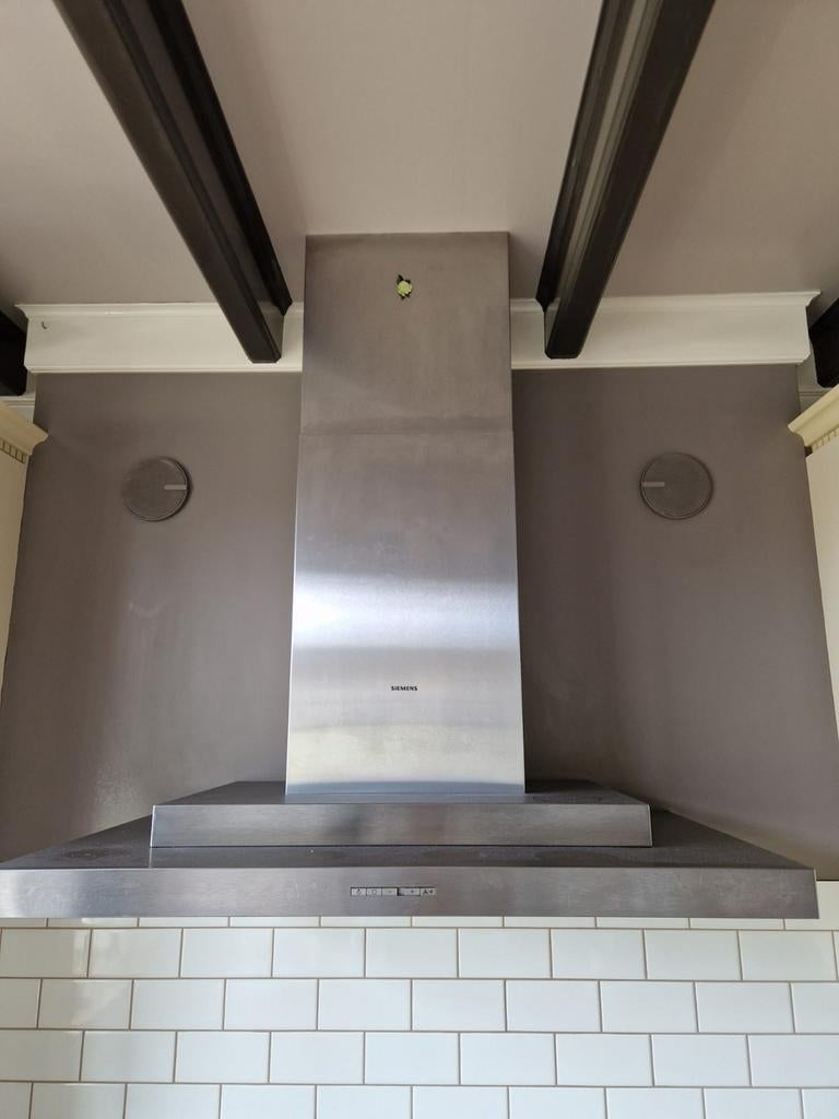 Siemens RVS afzuigkap, Ophalen, Gebruikt, Wandschouwkap