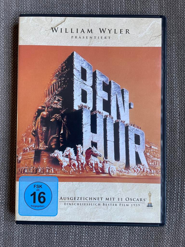 Ben-Hur dvd - Klassiek Historisch Drama (2 Discs), Vanaf 16 jaar, Historisch of Kostuumdrama, Boxset, Ophalen of Verzenden