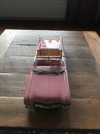 Cadillac Eldorado Biarritz 1959 Roze Modelauto, Ophalen, Zo goed als nieuw, Overige typen