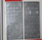 Zb16 2x STICKERVEL HOBBY KAARTEN MAKEN KERST STER BOOM KLOK, Diversen, Kerst, Siemensstrasse 21, 59199 Bönen, Duitsland, Nieuw