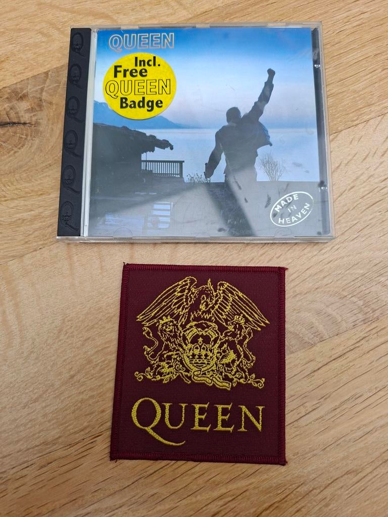 Queen - Made in Heaven CD met Queen badge, Ophalen of Verzenden