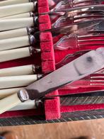 Verzilverde Bestekset voor 6 Personen in Cassette, Ophalen of Verzenden