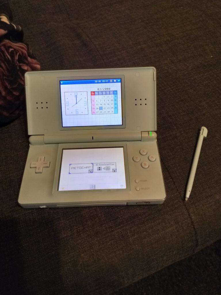 Nintendo DS Lite - mintgroen met Stylus, Ophalen of Verzenden, Zo goed als nieuw, Groen, DS Lite