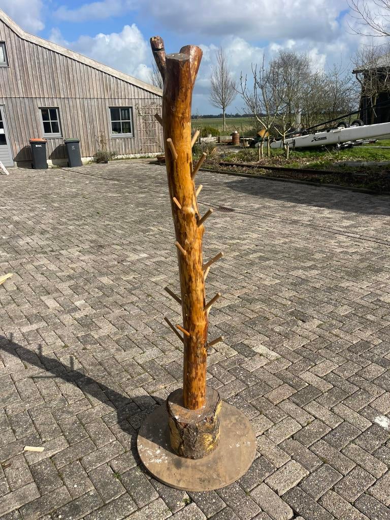 Kapstok boomstam, Huis en Inrichting, Zo goed als nieuw, Minder dan 100 cm, Hout, Ophalen
