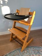 Stokke tripp trapp incl babyset en playtray, Kinderen en Baby's, Kinderstoelen, Ophalen, Zo goed als nieuw, Meegroeistoel