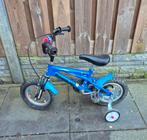Kawasaki kinderfiets 12 inch met zijwieltjes, Ophalen, Zijwieltjes, Gebruikt, Kawasaki
