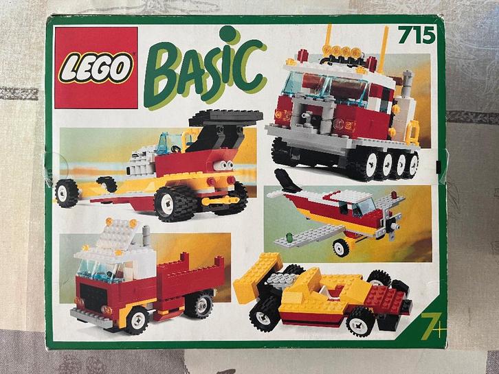 Lego 715, Kinderen en Baby's, Speelgoed | Duplo en Lego, Zo goed als nieuw, Lego, Complete set, Ophalen of Verzenden