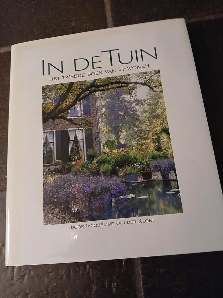 In de Tuin: Jacqueline van de, Boeken, Wonen en Tuinieren, Zo goed als nieuw, Bloemschikken, Groendecoratie, Ophalen of Verzenden