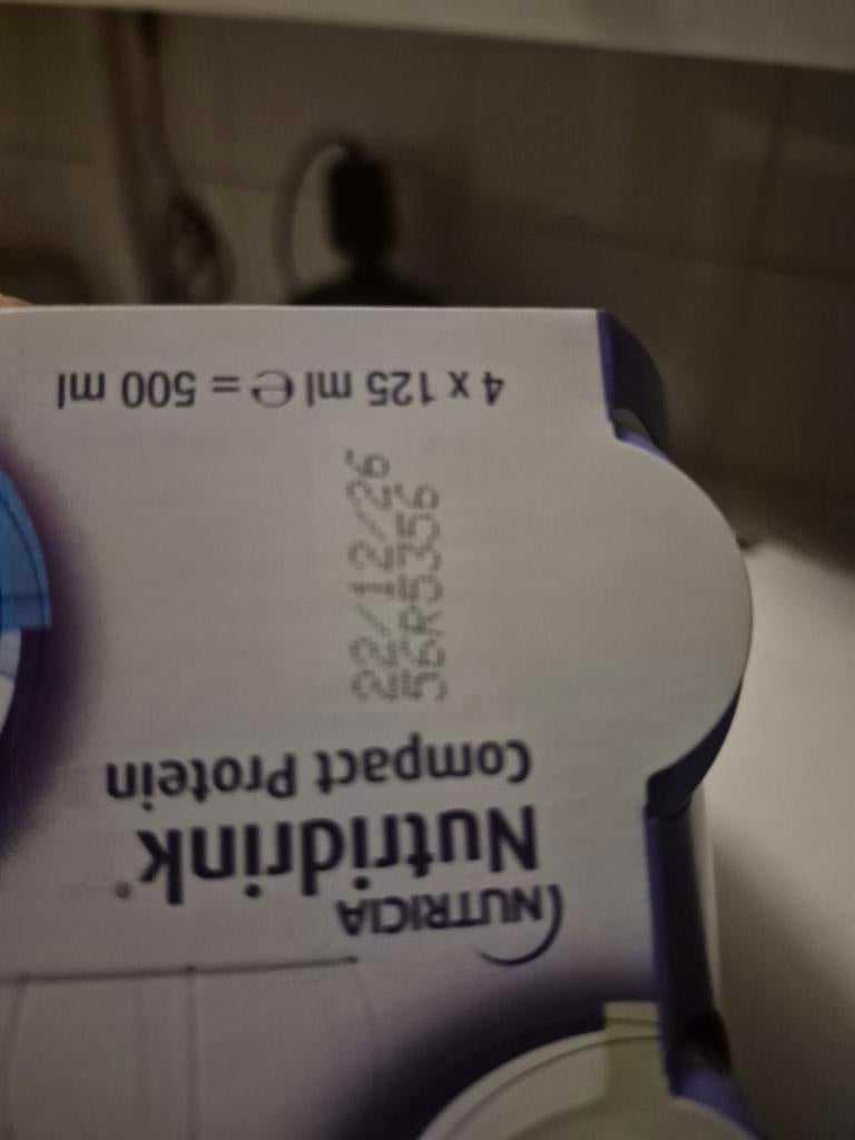 72 stuks Nutricia Nutridrink Compact Protein,, Diversen, Ophalen of Verzenden