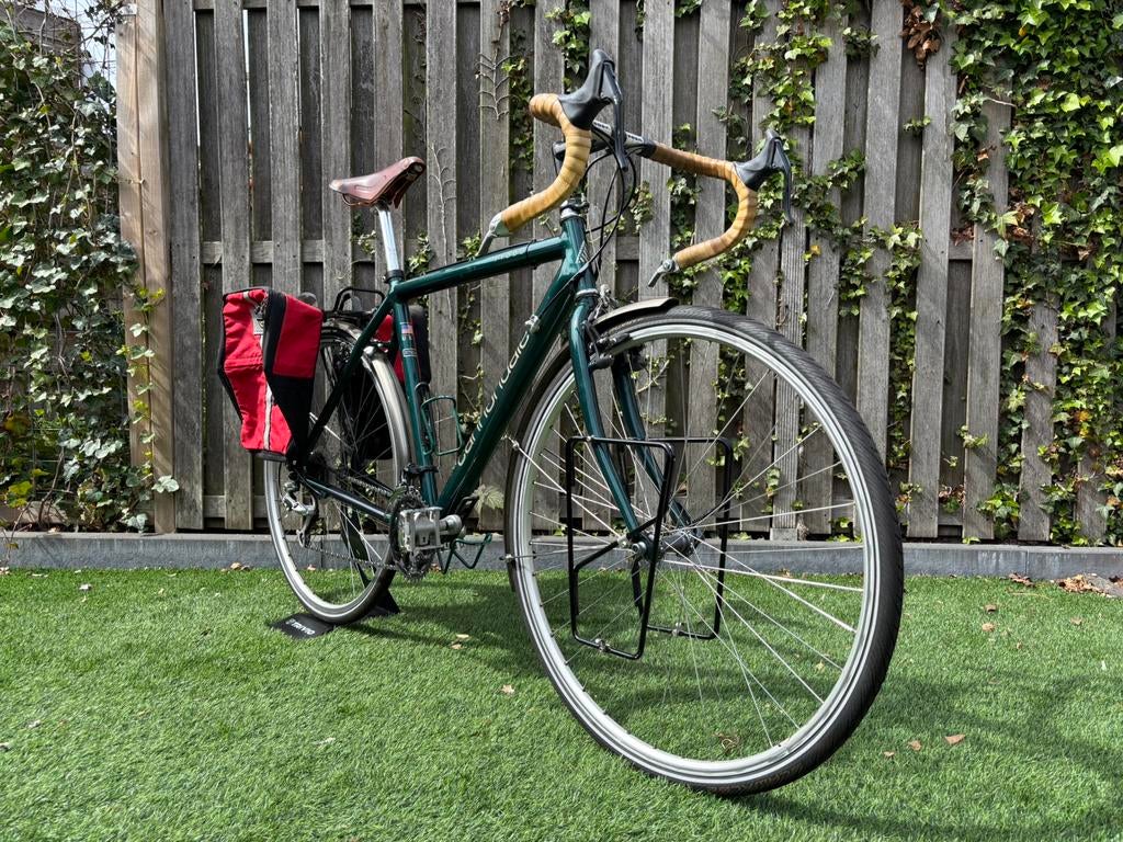 Vintage Cannondale T1000 randonneur trekking fiets, Fietsen en Brommers, Fietsen | Heren | Sportfietsen en Toerfietsen, 28 inch