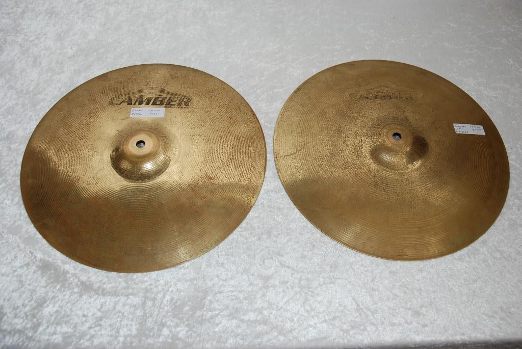Camber Hihat bekkens C-6000 946/1122gr 14 inch  <25251679>, Gebruikt, ., Camber, Drums of Percussie