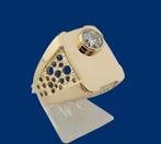 Zware 18 karaat Gouden Ring Herenring 0.75 crt Diamant, Jw, Verzenden, Nieuw, 17 tot 18