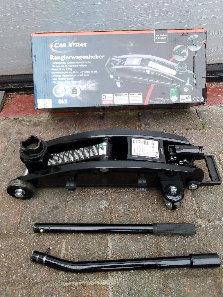 hydraulische autokrik , krik, Auto diversen, Krikken, Gebruikt, Garagekrik, Hydraulisch, Ophalen