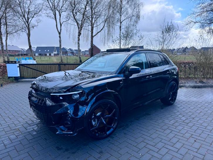 Audi Q3 40 TFSI Quattro S-Line 2025 PANO Ambiance SONOS BTW, Auto diversen, Schadeauto's, Audi, Automaat, Benzine, SUV of Terreinwagen
