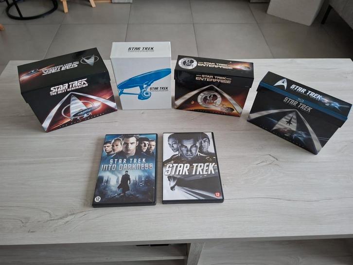 Blu-ray - dvd collectie star trek nederlandse ondertiteling, Cd's en Dvd's, Blu-ray, Zo goed als nieuw, Science Fiction en Fantasy