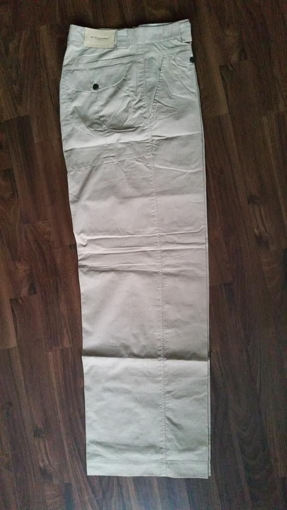 Burberry pantalon beige maat 14+    ALS NIEUW, Beige, Ophalen of Verzenden, Zo goed als nieuw, Burberry