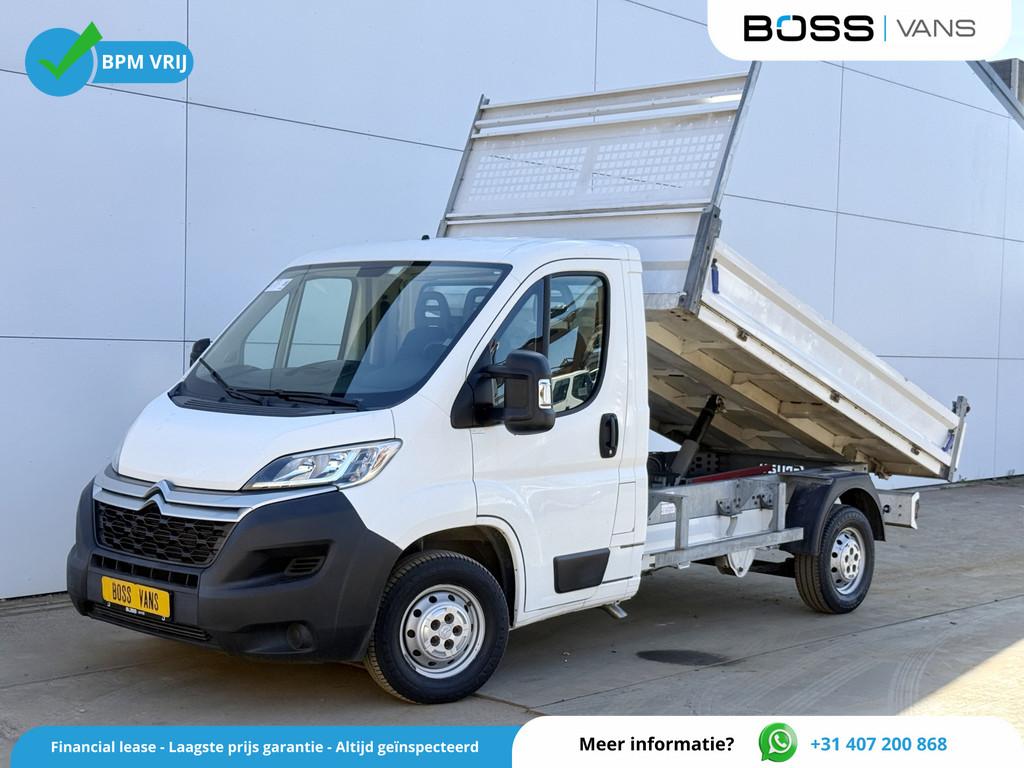 Citroën Jumper 2.0 130PK Kipper Airco Cruise Control Trekha, Voorwielaandrijving, Zwart, 4 cilinders, Citroën