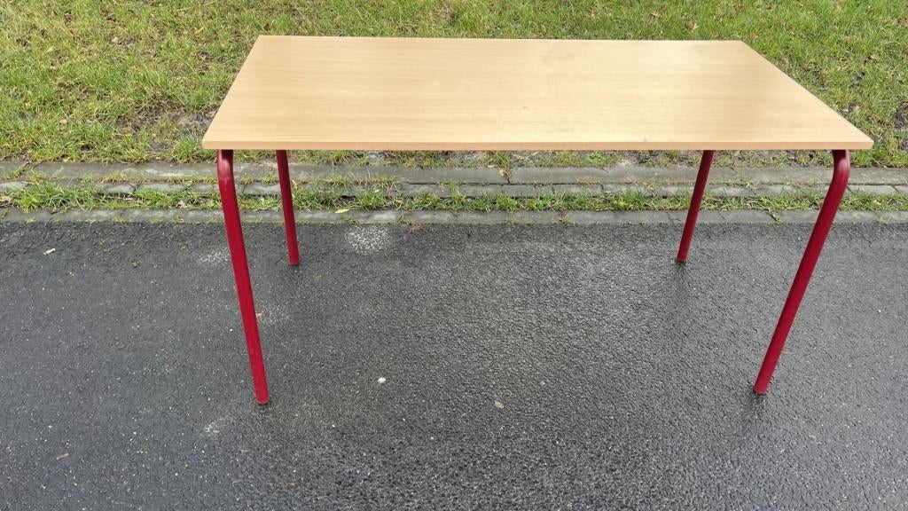 vergadertafel, Huis en Inrichting, Bureaus, Ophalen, Gebruikt, In hoogte verstelbaar, X