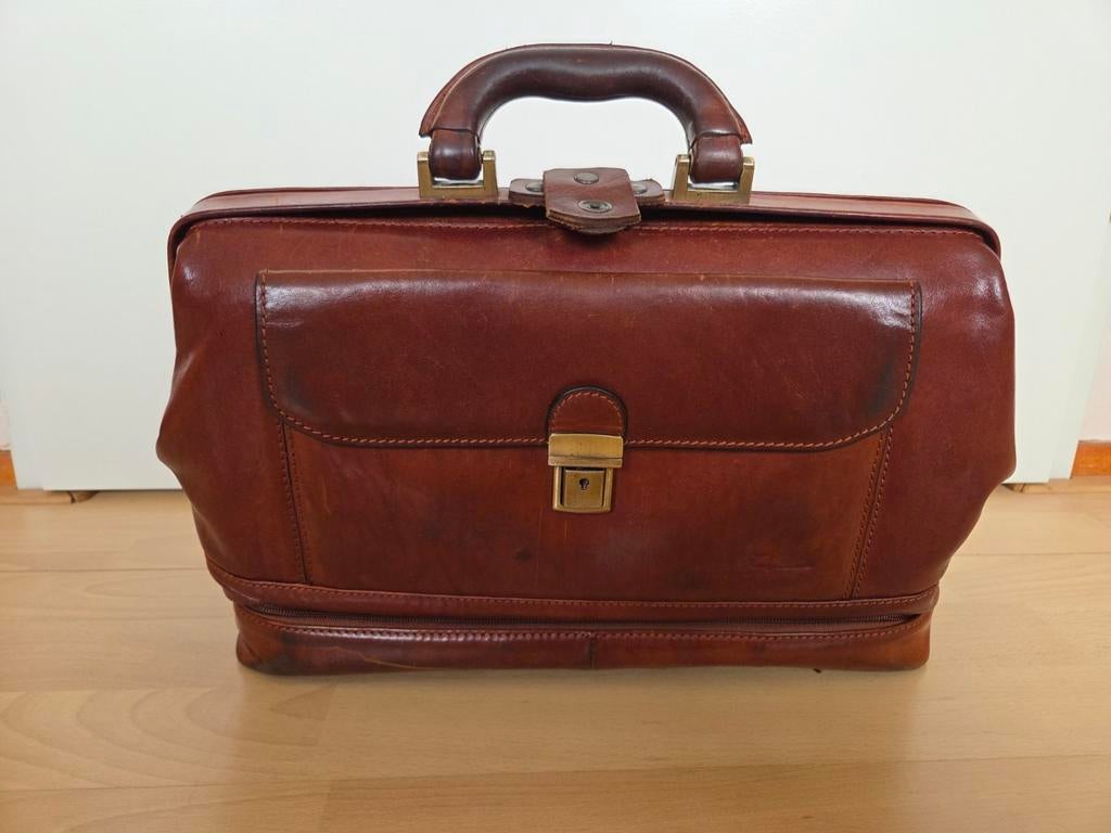 Te koop Dokterstas GIOTTO van Tuscany Leather, Ophalen, Gebruikt