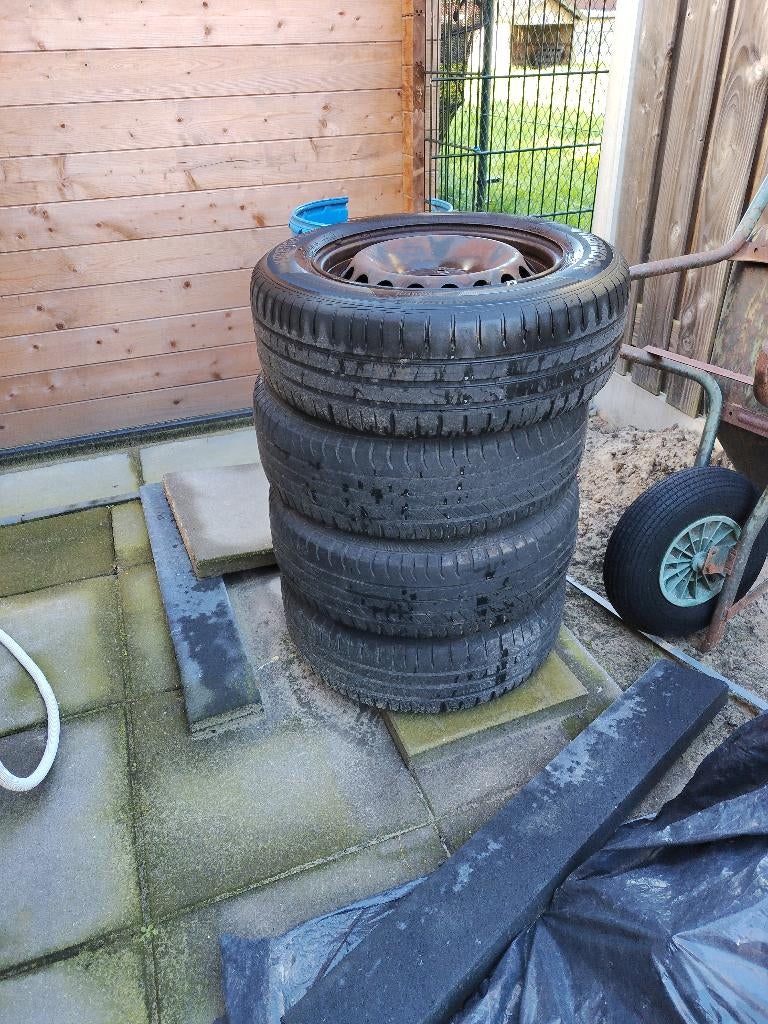 velgen 5 gaats 4x 15 inch 195/65, Ophalen, Gebruikt, Renault