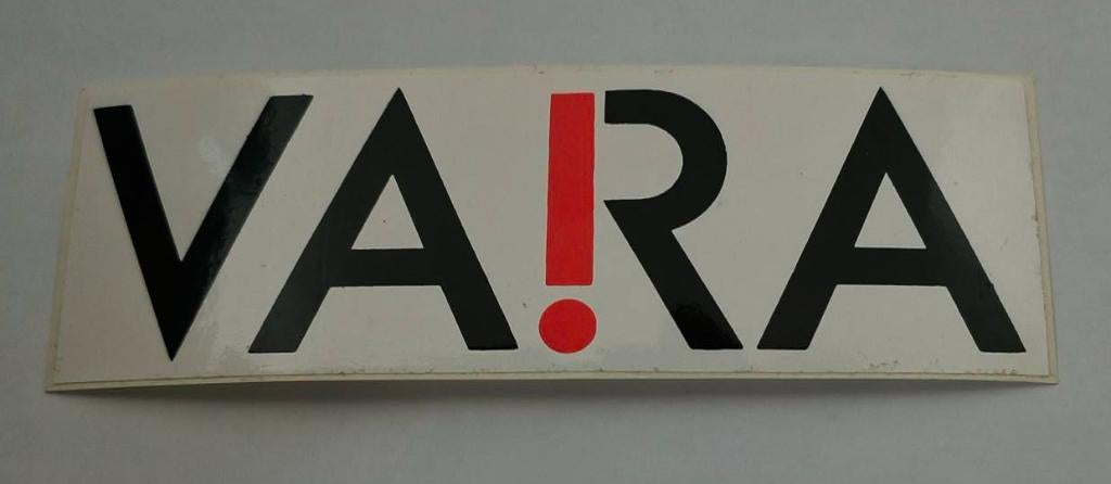 Sticker VARA, Ophalen of Verzenden, Zo goed als nieuw, Film, Tv of Omroep