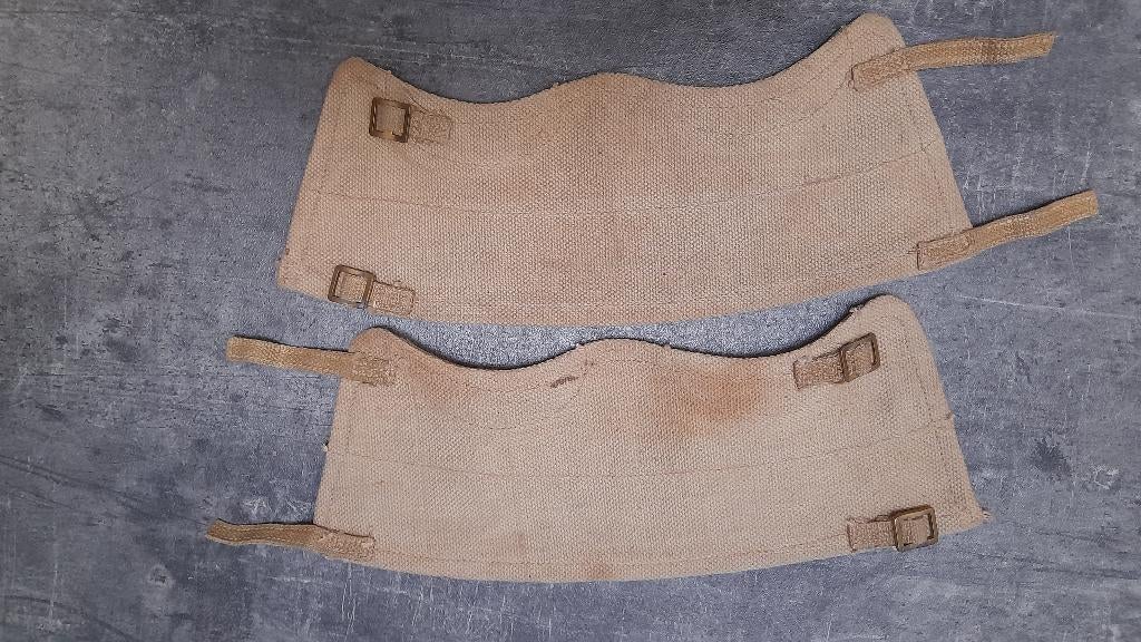 Wo2 Britse gaiters, enkelstukken webbing, Verzenden, Landmacht, Engeland, Overige typen