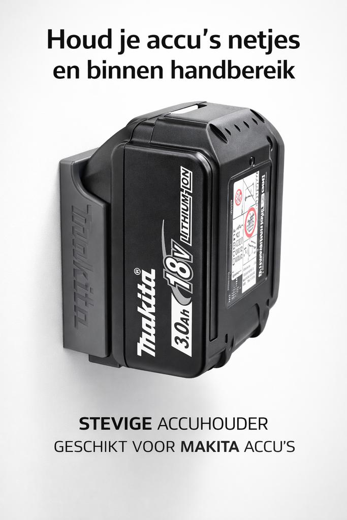 Makita accu houders vanaf €4,95, Doe-het-zelf en Verbouw, Ophalen of Verzenden, Nieuw
