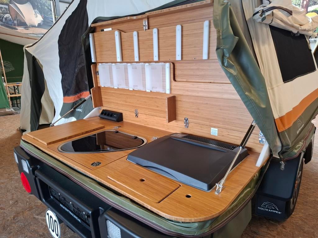 Holtkamper Cocoon MTT Bamboe keuken 2022 gereserveerd, Ophalen, Aanwezig, Holtkamper, Tot en met 4