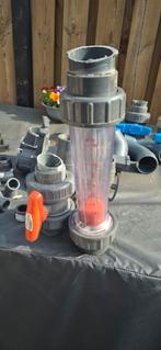 Diverse PVC fittingen en buizen, inclusief flowmeter, Ophalen, Gebruikt, Pvc, Overige typen