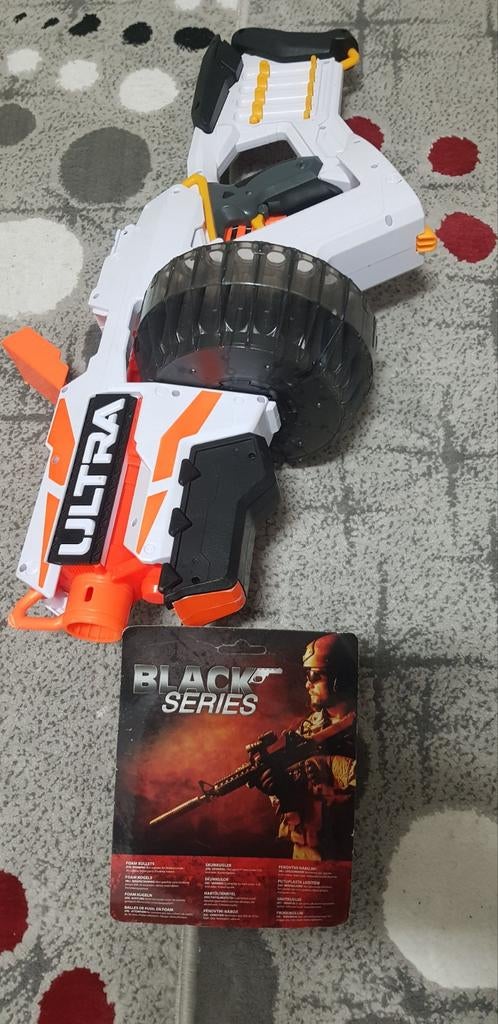 Ultra Nerf met 30 drats t.w.v €80, Ophalen of Verzenden, Nieuw, Overige schalen, Onderdeel