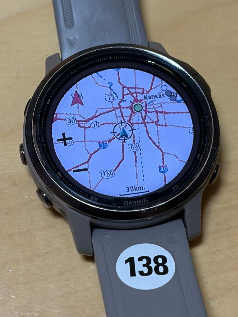 Garmin Fenix 6s Pro Solar (GPSinruil-nr 138), GARMIN, Gebruikt, Bramenberg 9, Paars