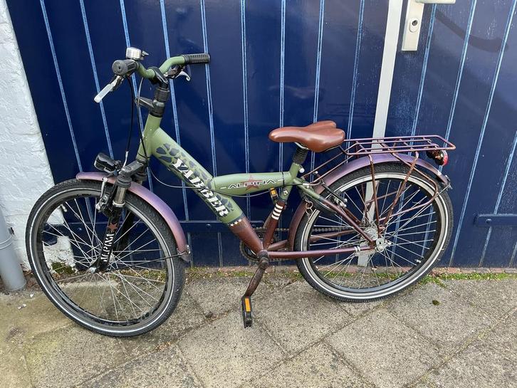 KINDERFIETS, Fietsen en Brommers, Fietsen | Kinderfietsjes, Gebruikt, 16 tot 20 inch, Ophalen