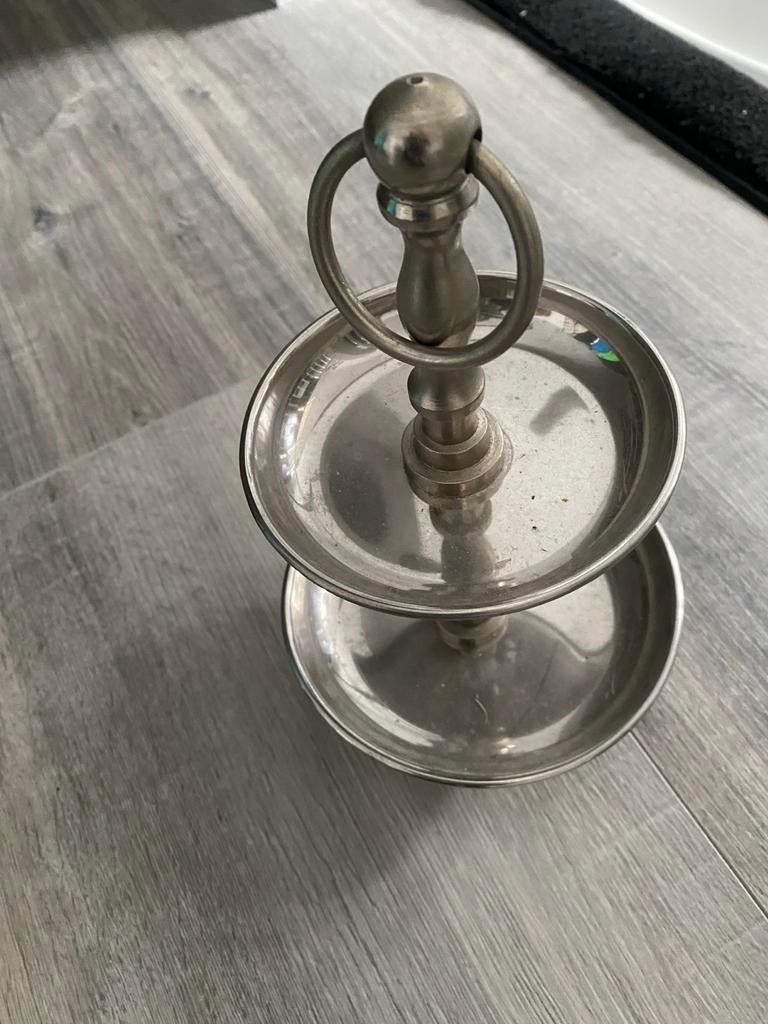 Vintage Etage Schaal, Ophalen, Gebruikt