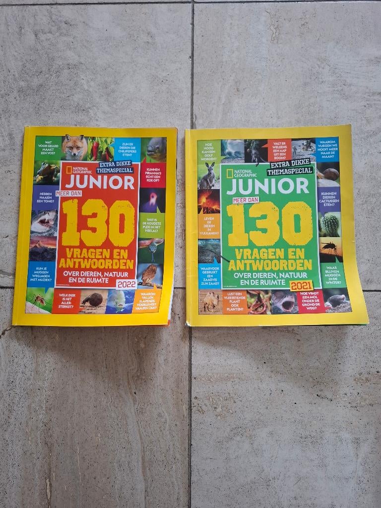 National Geographic junior themaspecial 2x, Boeken, Tijdschriften en Kranten, Ophalen of Verzenden, Zo goed als nieuw, Wetenschap en Natuur