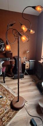 Prachtige  lamp brons/ met messing., Ophalen of Verzenden, Zo goed als nieuw, Minder dan 100 cm