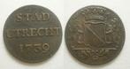 Utrecht Stad Duit 1739, Ophalen of Verzenden, Vóór koninkrijk, 1 cent, Losse munt