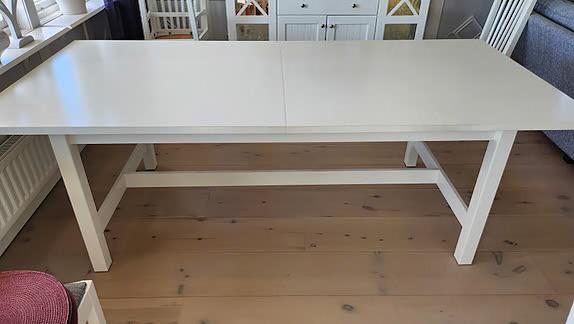 Eettafel Norden Ikea, Huis en Inrichting, Ophalen, 200 cm of meer, 50 tot 100 cm, Zo goed als nieuw