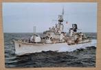 Foto marine: onderzeebootjager Hr.Ms. Friesland D812, Verzenden, Marine, Nederland, Foto of Poster
